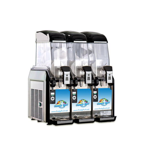 Elmeco Triple Bowl Slushy Machine - Frosty Fruit